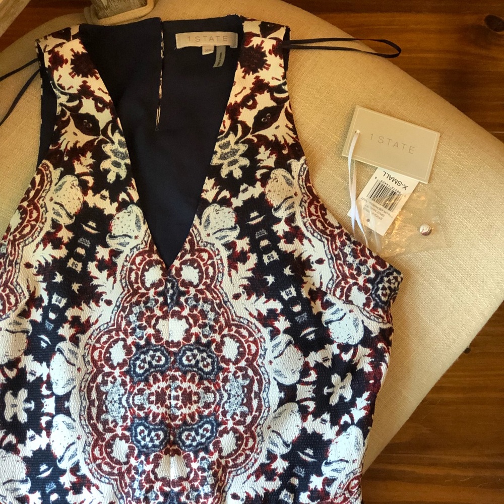 1 State Spice Market fit & flare dress - NEW